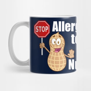 Stop! Nut Allergy Alert Mug